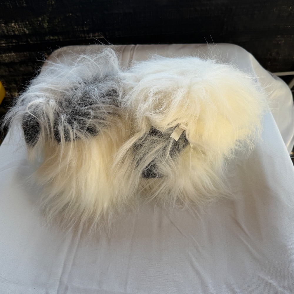 Petal Plush Stuffed Animal Unisex OS White New Vintage 1993 Shaggy Dog 1011-0 - Picture 6 of 12